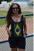 Regata Brasil com bandeira customizada-Preto