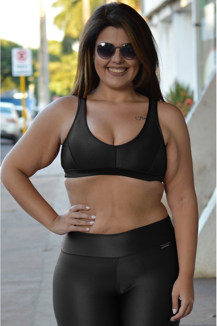 macacão academia plus size